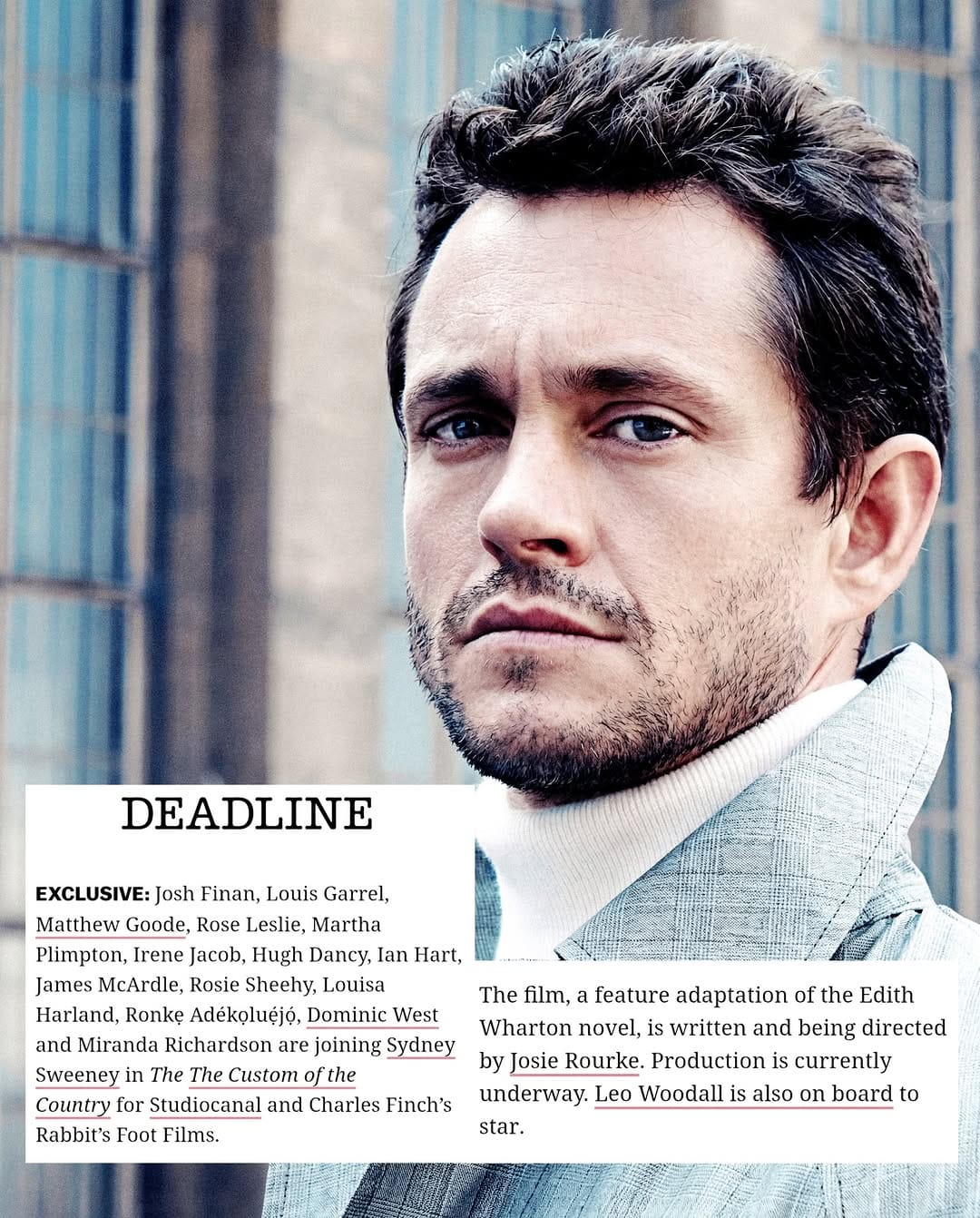 Post 8 by Hugh Dancy on Instagram (image)