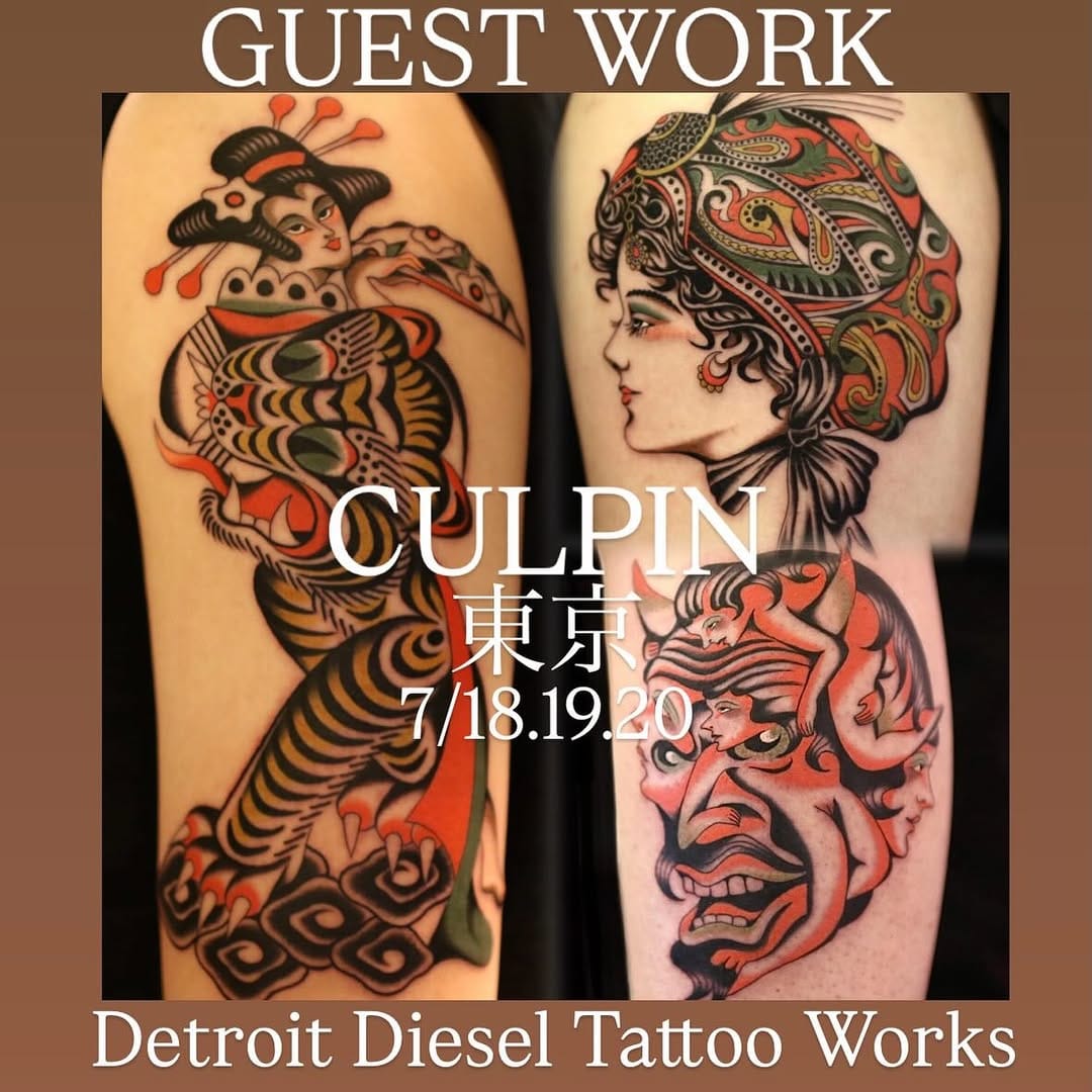 Post 2 by EN TATTOOER on Instagram (image)