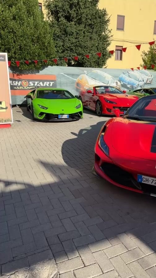 Post 3 by Pushstart Test Drive Maranello on Instagram (video)