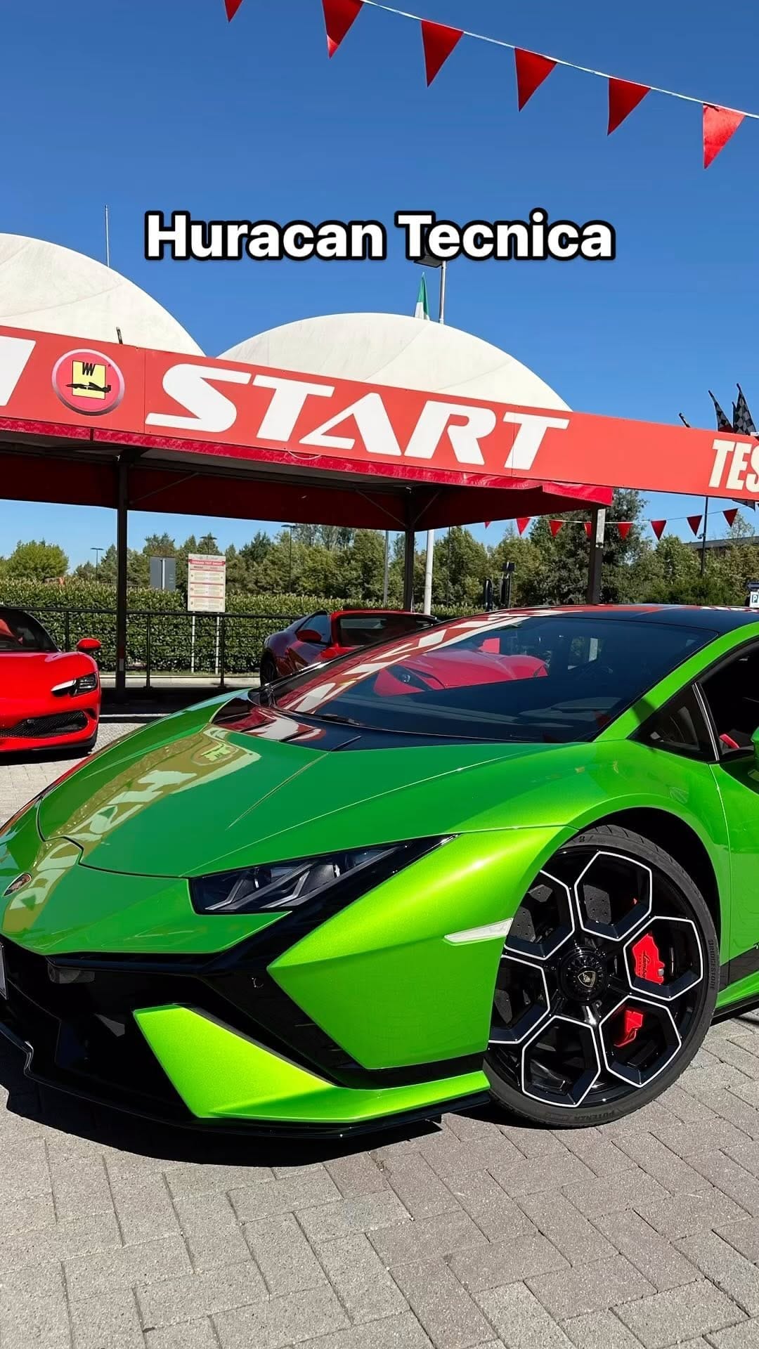 Post 2 by Pushstart Test Drive Maranello on Instagram (video)