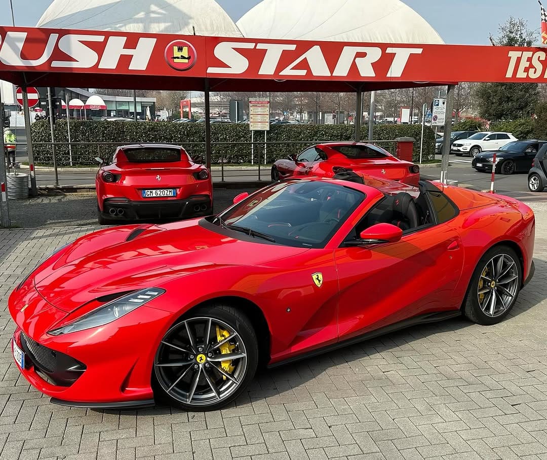 Post 6 by Pushstart Test Drive Maranello on Instagram (image)