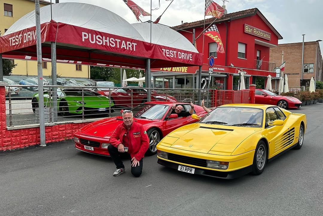 Post 9 by Pushstart Test Drive Maranello on Instagram (image)
