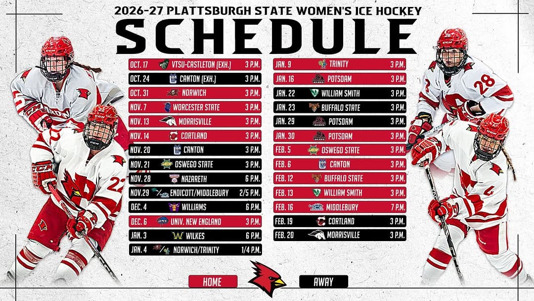Post 8 by Plattsburgh State Athletics on Instagram (image)