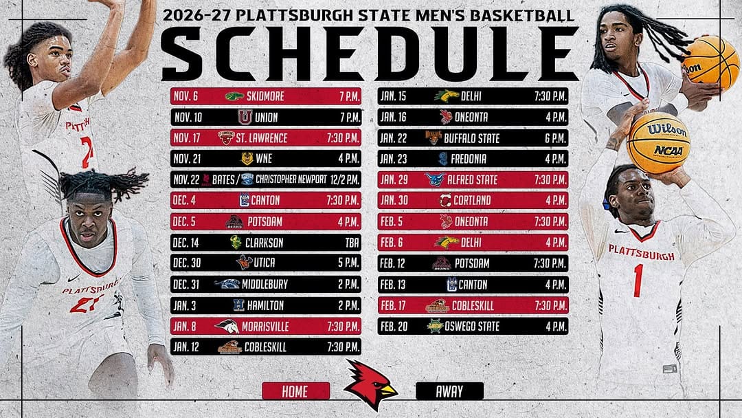 Post 2 by Plattsburgh State Athletics on Instagram (image)