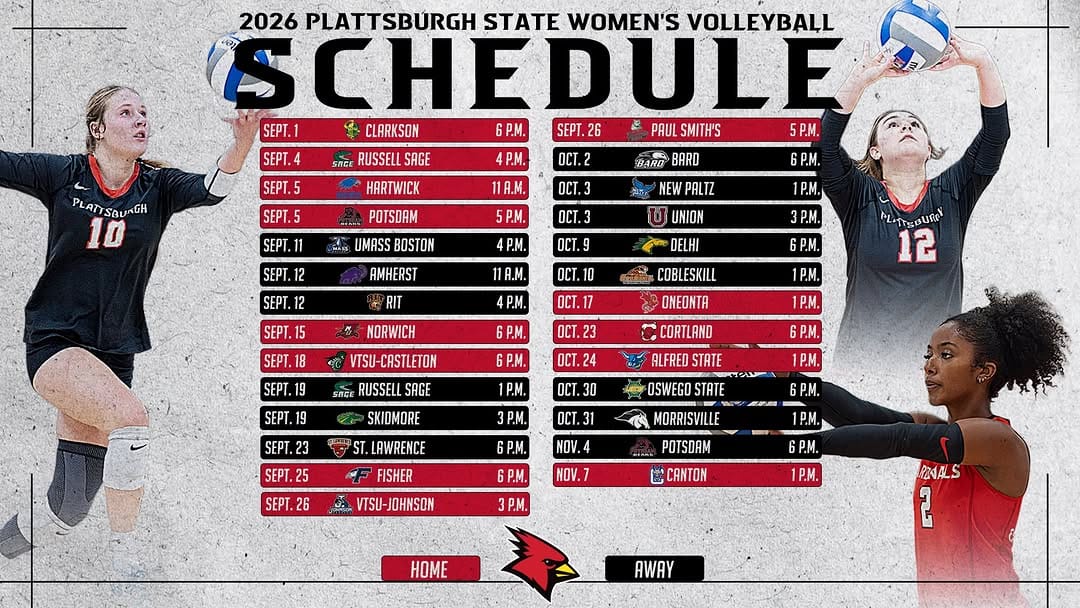 Post 9 by Plattsburgh State Athletics on Instagram (image)