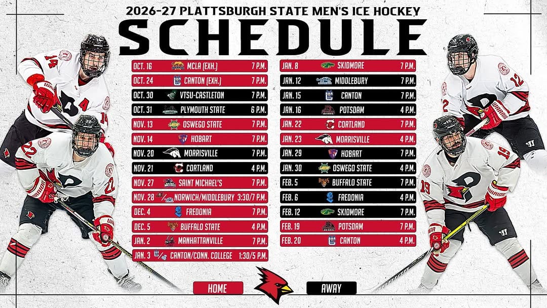 Post 7 by Plattsburgh State Athletics on Instagram (image)