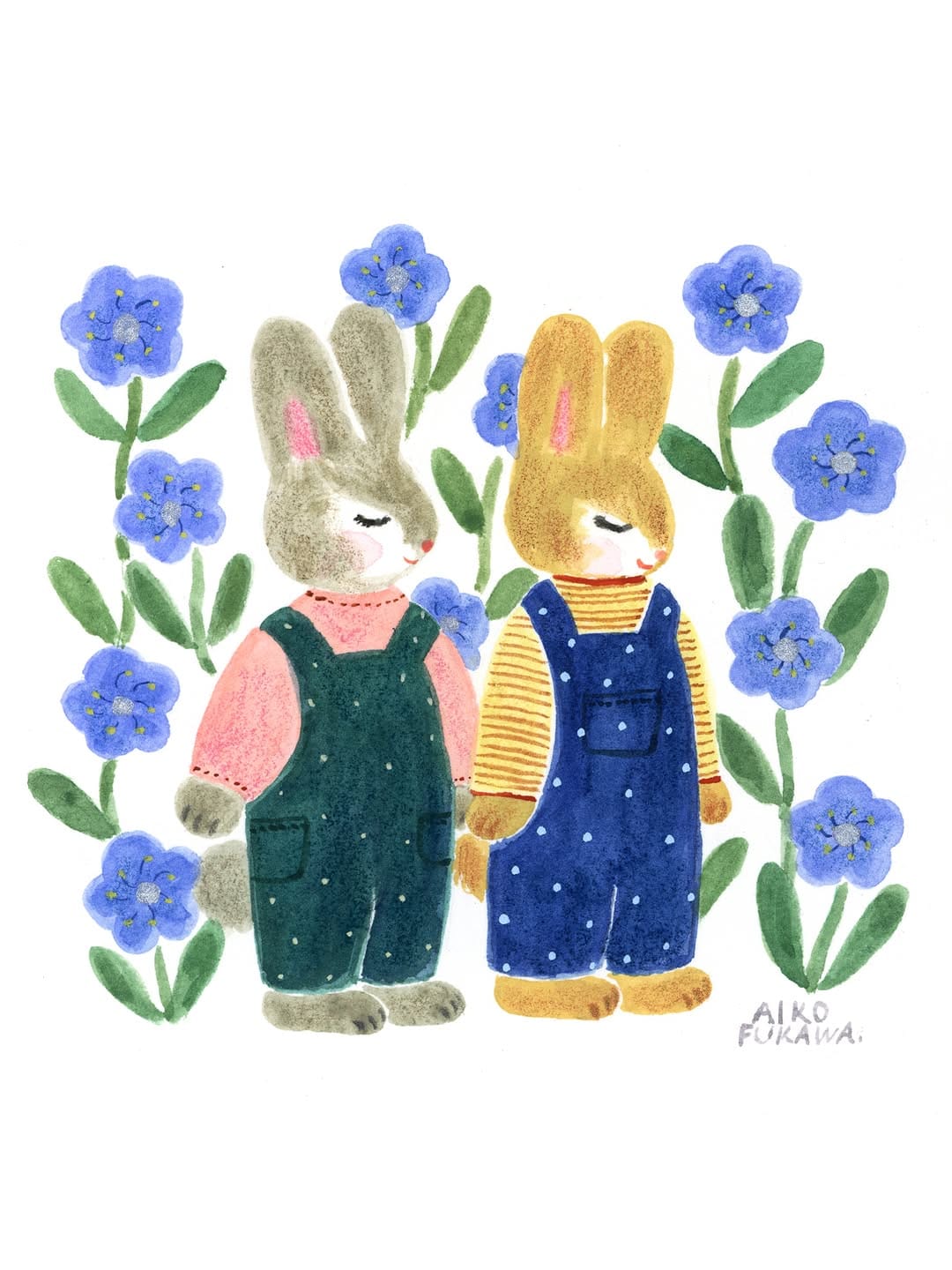 Post 2 by Aiko Fukawa / Painter on Instagram (carousel)