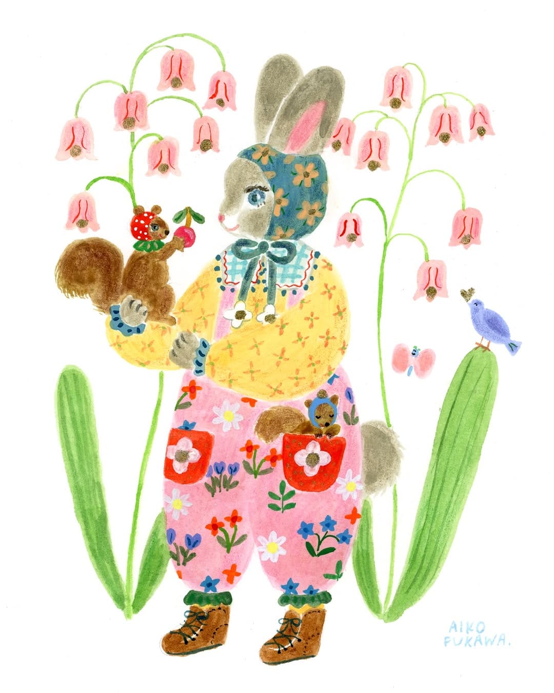 Post 4 by Aiko Fukawa / Painter on Instagram (image)
