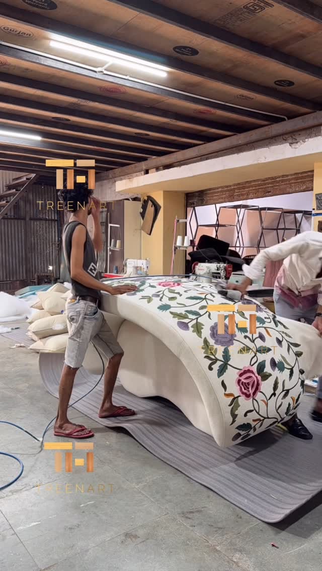 Post 7 by TREENART | Furniture Manufacturer & Exporter. 📍Factory- Jodhpur on Instagram (video)