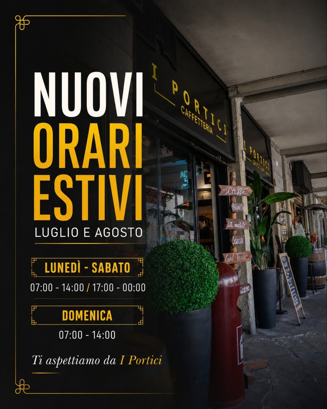 Post 2 by I Portici Firenze on Instagram (image)