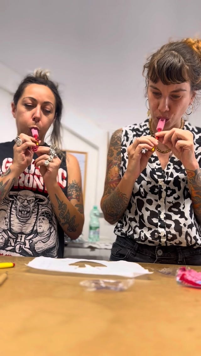 Post 8 by FhateOff - Ricami Personalizzati on Instagram (video)