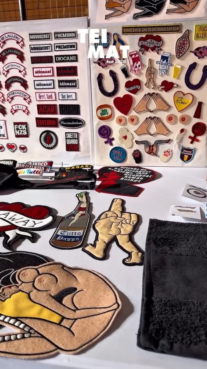 Post 6 by FhateOff - Ricami Personalizzati on Instagram (video)