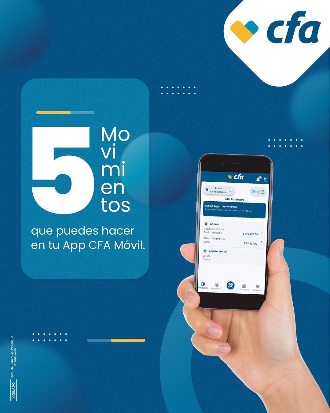 Post 1 by CFA Cooperativa Financiera on Instagram (carousel)