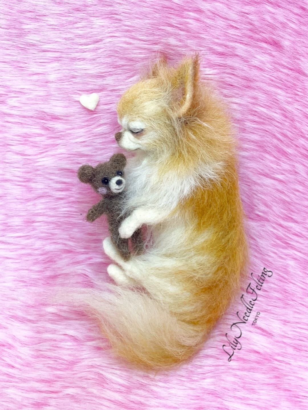 Post 10 by LilyNeedleFelting＊羊毛フェルト＊ on Instagram (carousel)