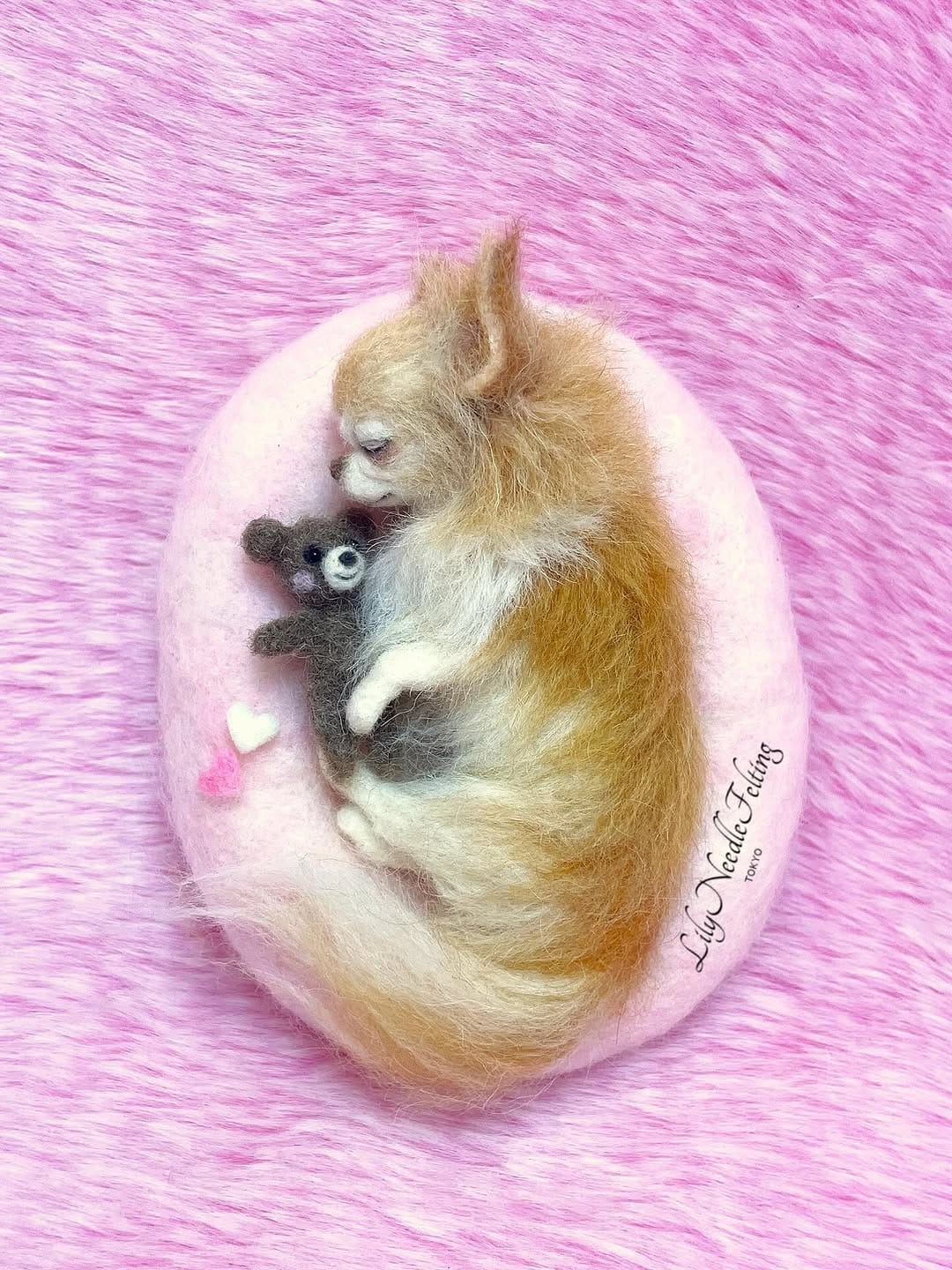 Post 9 by LilyNeedleFelting＊羊毛フェルト＊ on Instagram (carousel)