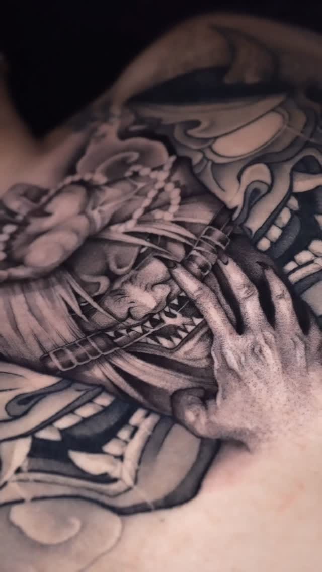 Post 3 by Cristian Carrión | Anime tattoo Barcelona on Instagram (video)