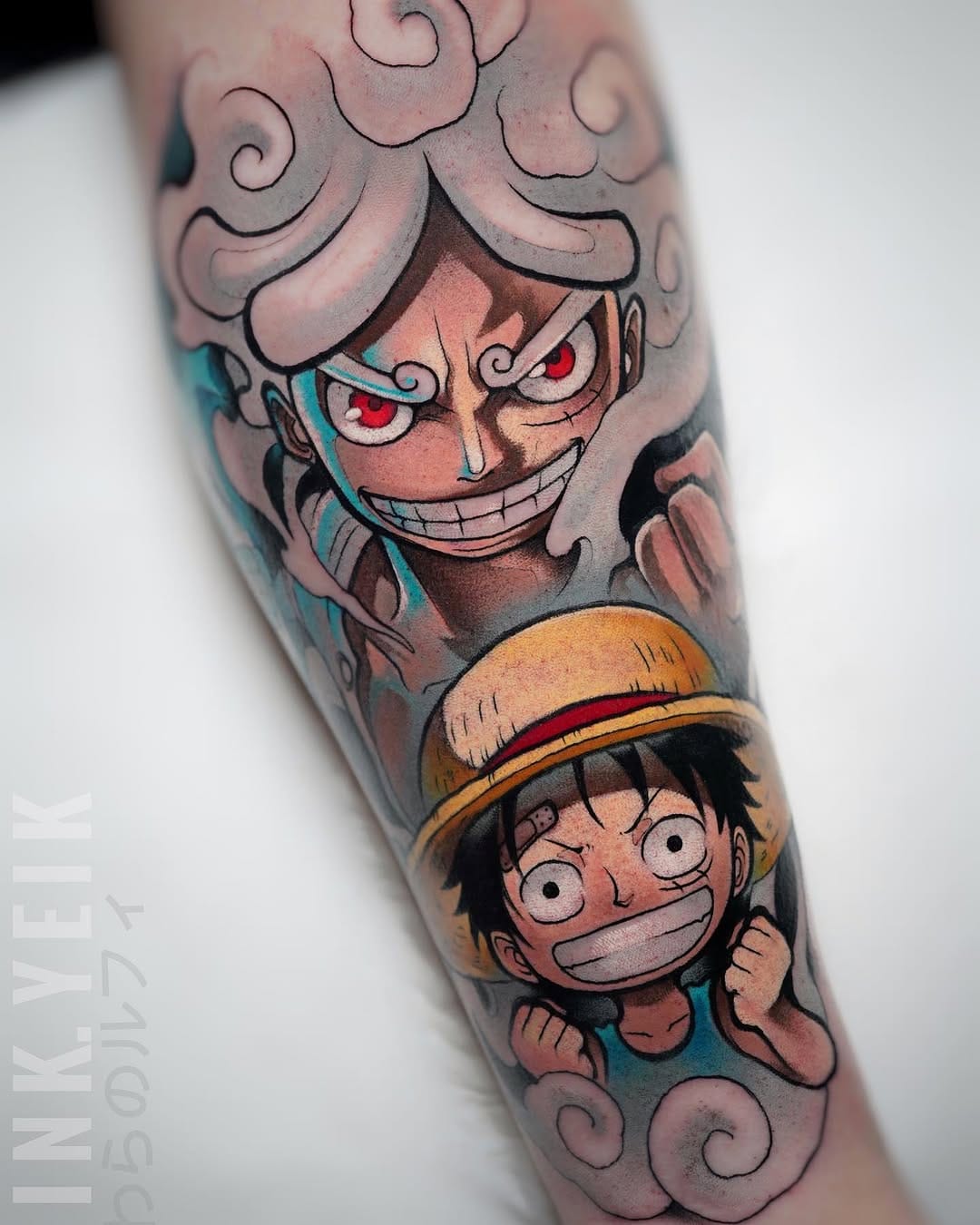 Post 10 by Cristian Carrión | Anime tattoo Barcelona on Instagram (image)