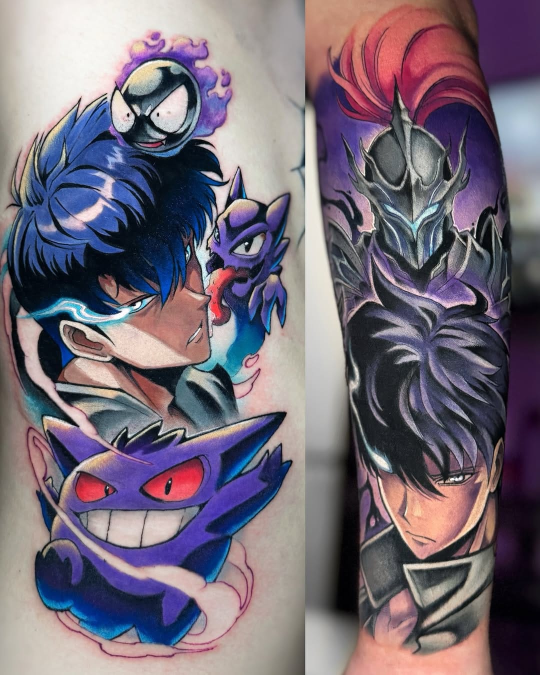Post 4 by Cristian Carrión | Anime tattoo Barcelona on Instagram (carousel)