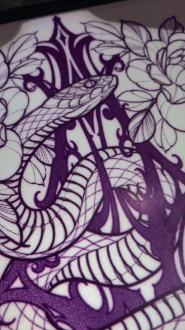 Post 8 by LUCKT TATTOO on Instagram (video)