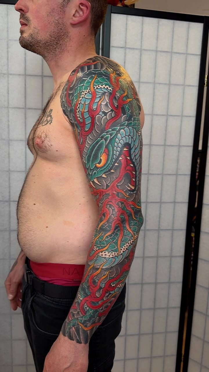 Post 2 by Jose Chalarca l Tattoo Artist + Illustrator l NYC on Instagram (video)