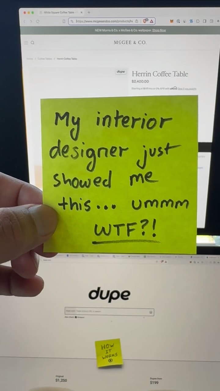 Post 10 by Dupe.com on Instagram (video)