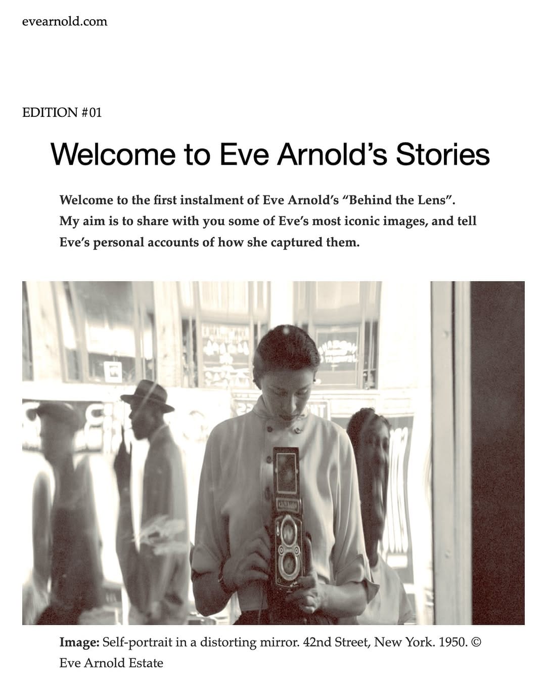 Post 10 by Eve Arnold on Instagram (image)