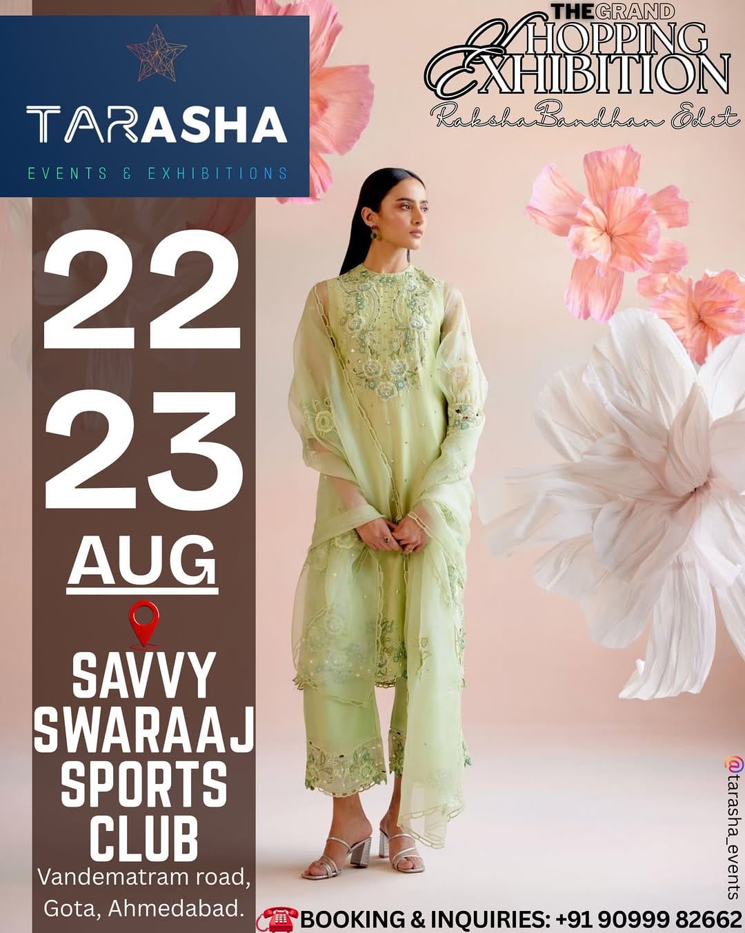 Post 1 by Tarasha Events & Exhibitions ® on Instagram (image)