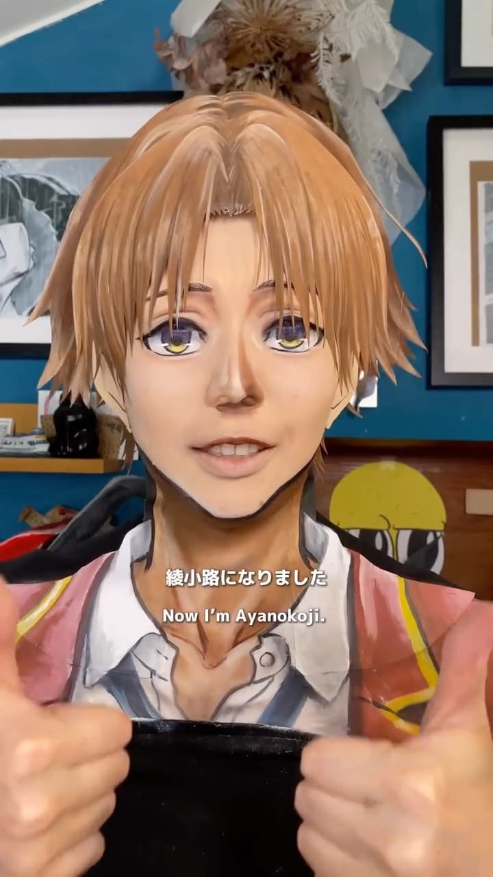 Post 2 by アニメイクアーティストYUI on Instagram (video)