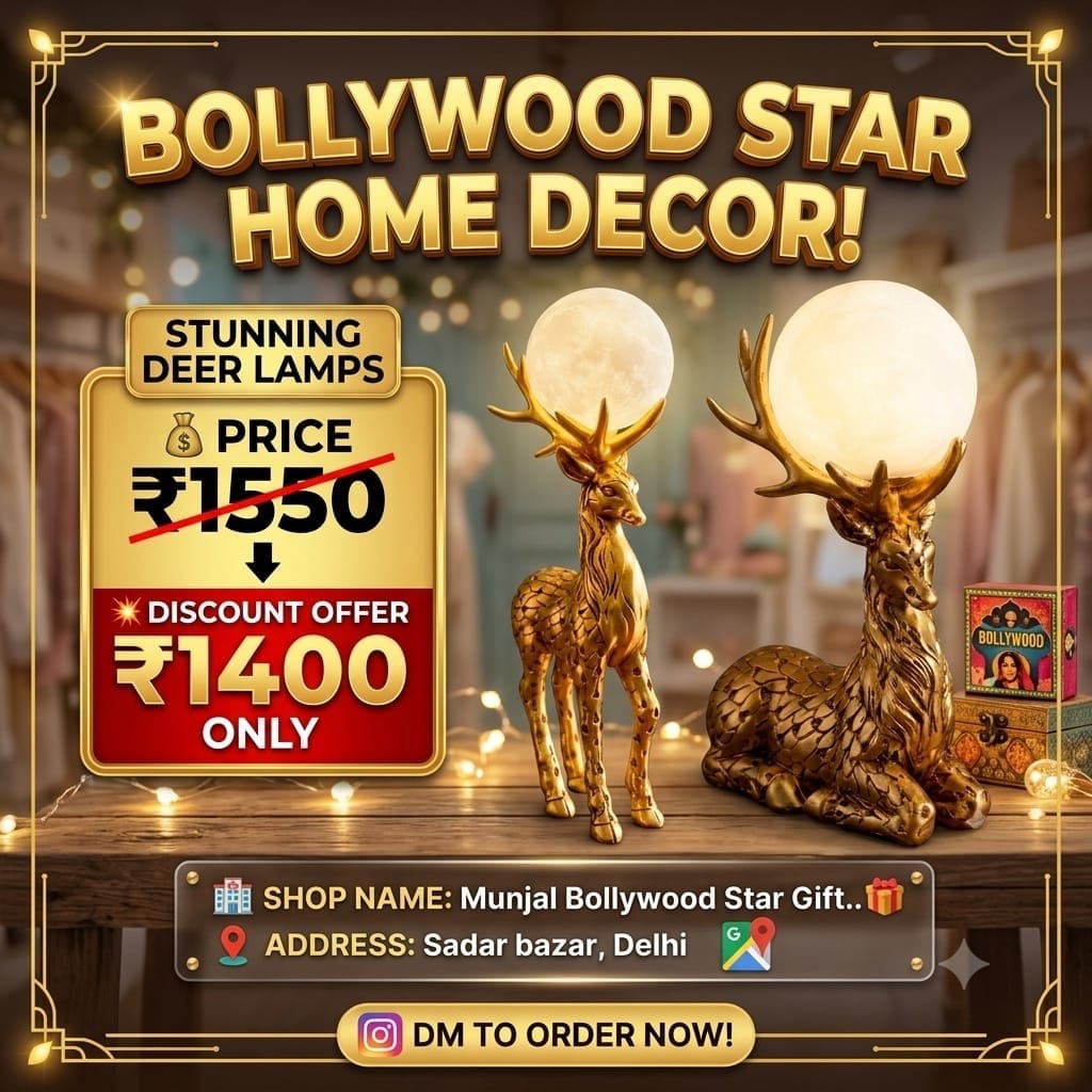 Post 1 by Munjal Bollywood Star Gifts on Instagram (image)