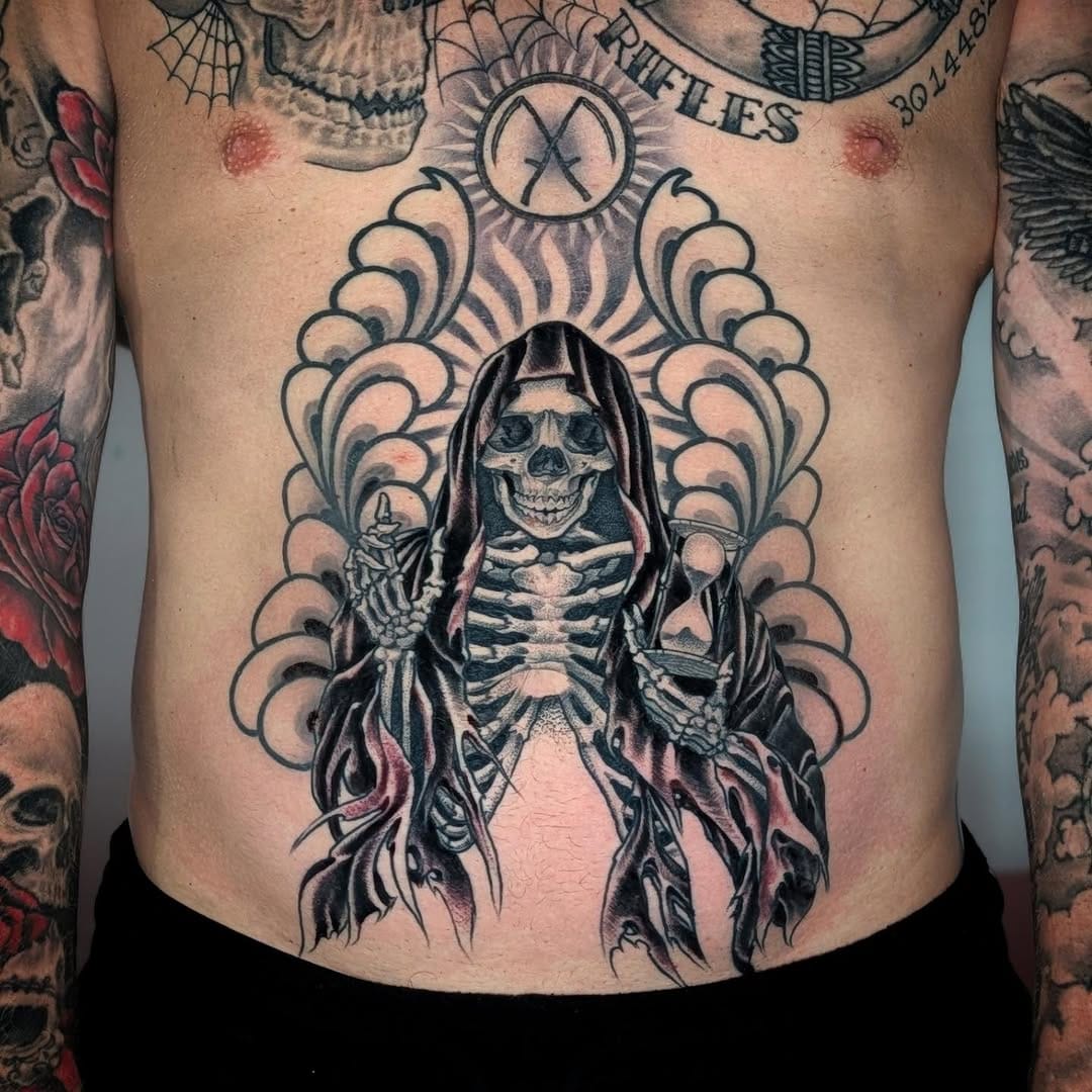 Post 1 by Joe Farrell - Tattoo Artist on Instagram (carousel)