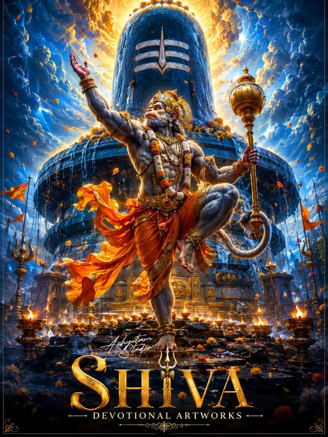 Post 4 by Shiva Devotional Artwork on Instagram (image)