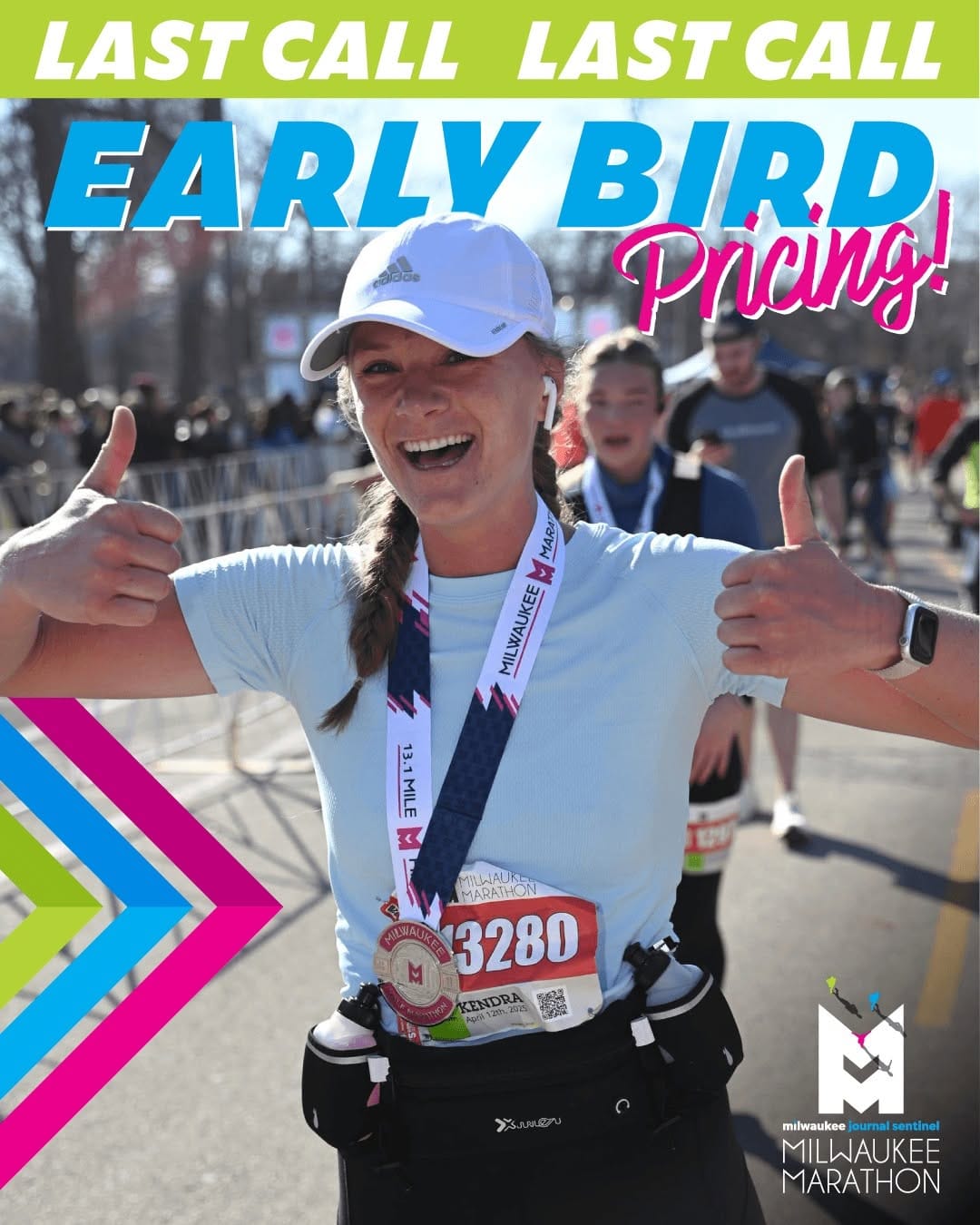 Post 1 by Milwaukee Marathon on Instagram (image)