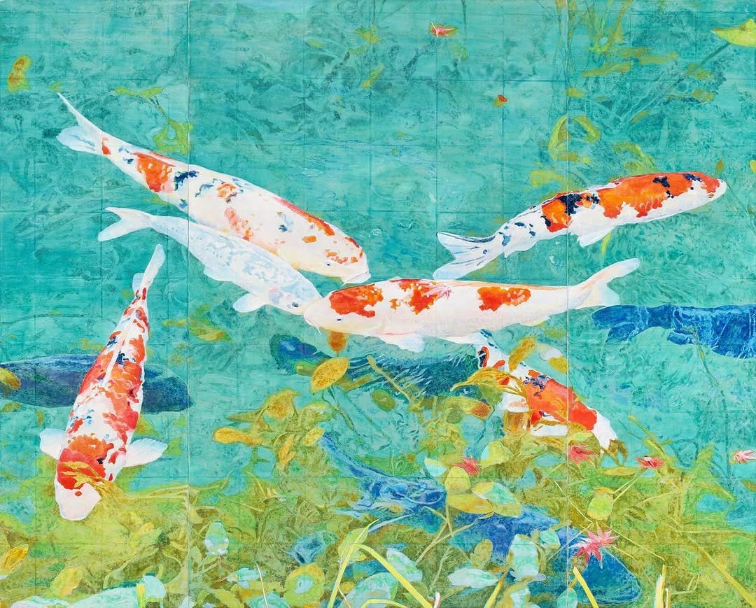 Post 3 by 日本画家 清水 航　Koh Shimizu on Instagram (image)