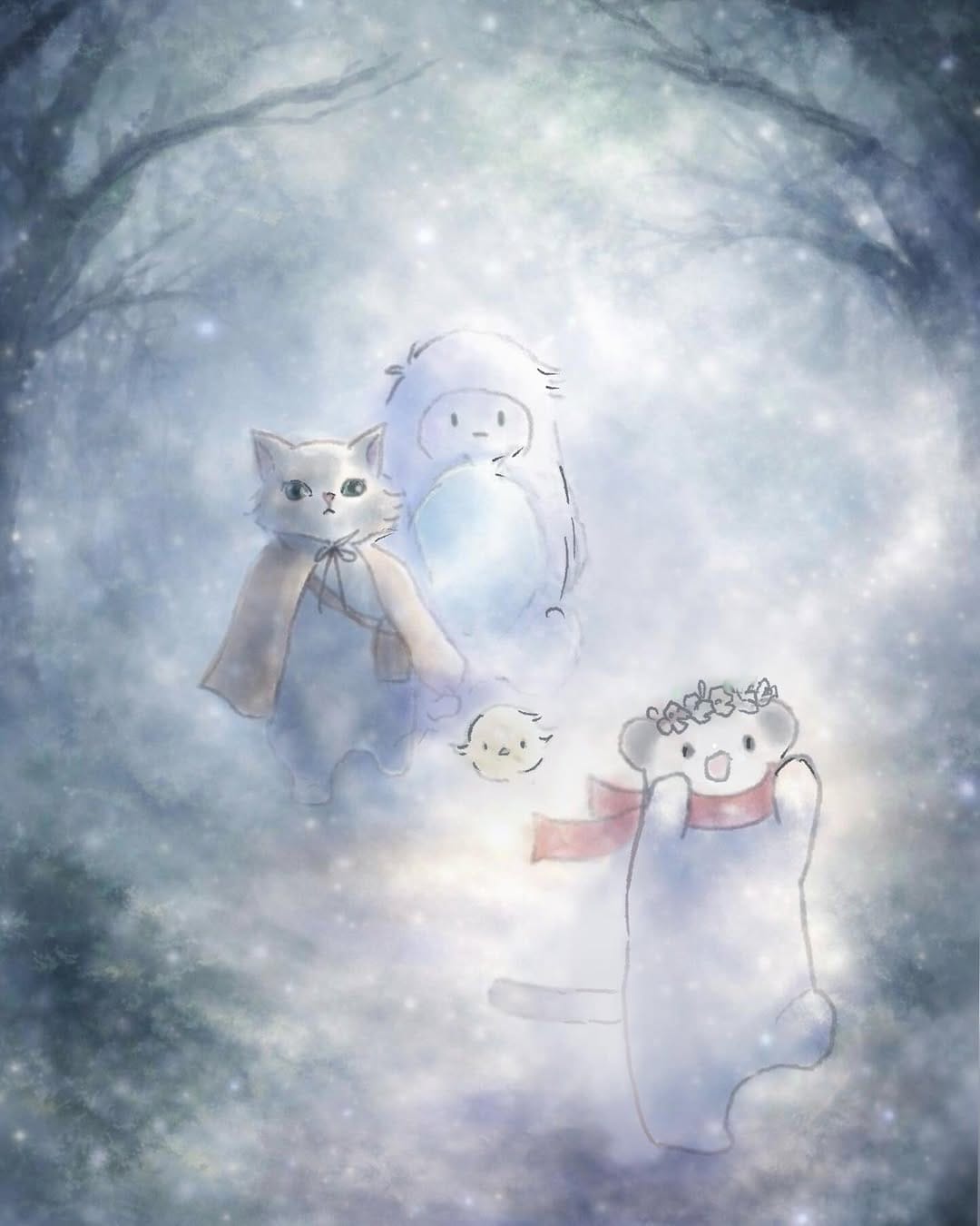 Post 3 by やまの妖精イエティさんの物語 on Instagram (carousel)