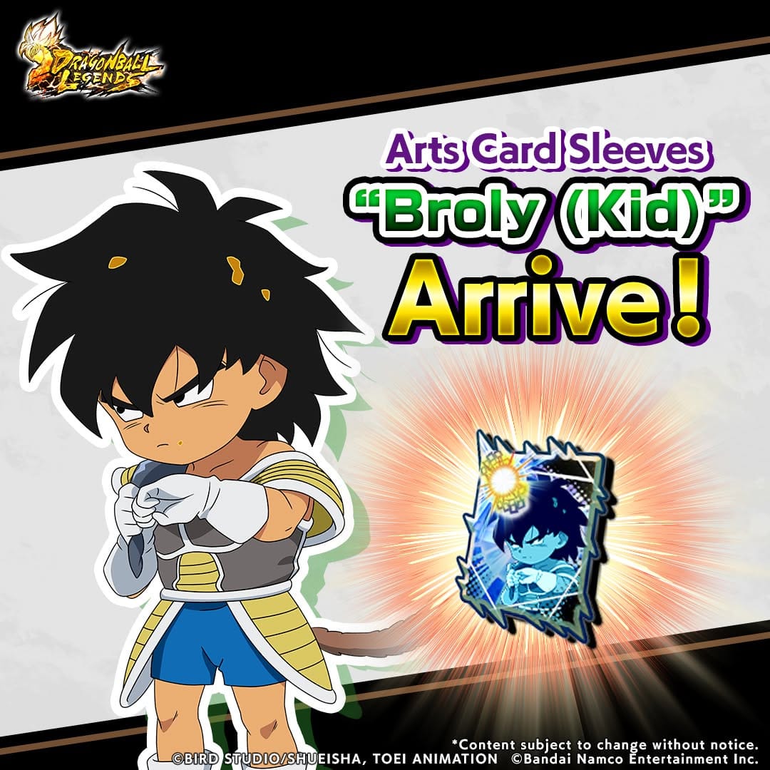 Post 9 by Dragon Ball Legends on Instagram (image)