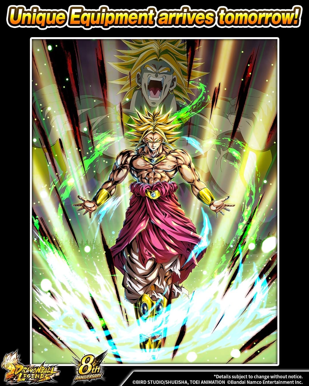 Post 5 by Dragon Ball Legends on Instagram (image)