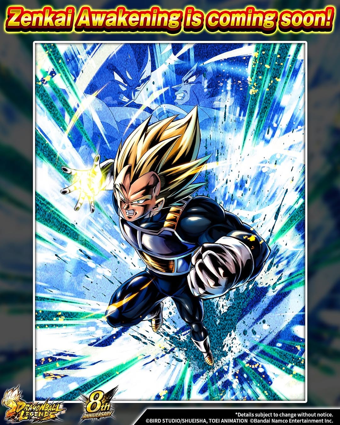 Post 6 by Dragon Ball Legends on Instagram (image)
