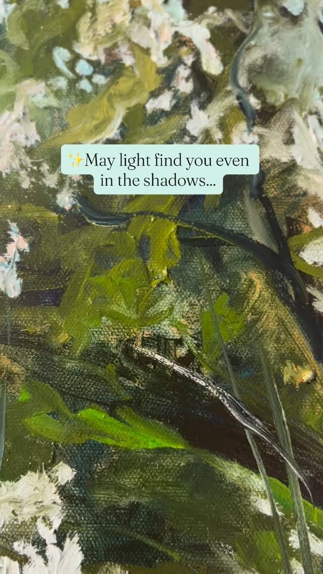 Post 8 by Janine Crum | Contemporary Landscape Artist on Instagram (video)