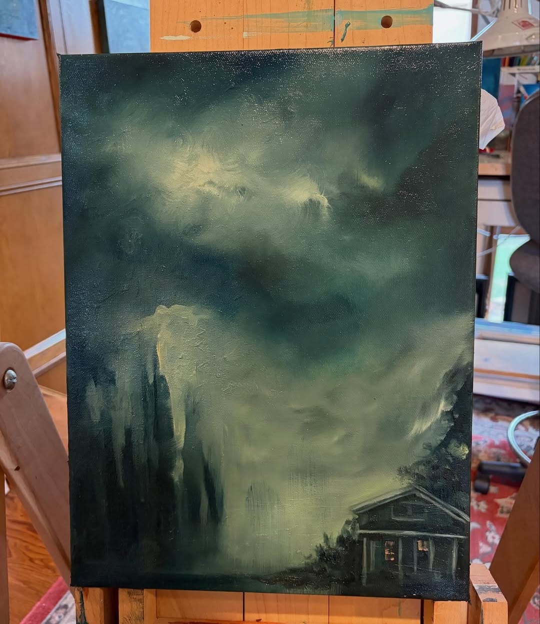 Post 3 by Janine Crum | Contemporary Landscape Artist on Instagram (image)