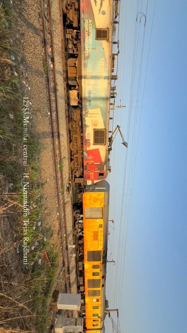 Post 9 by Samyak Admuthe • Just a Railfan🇮🇳 on Instagram (video)