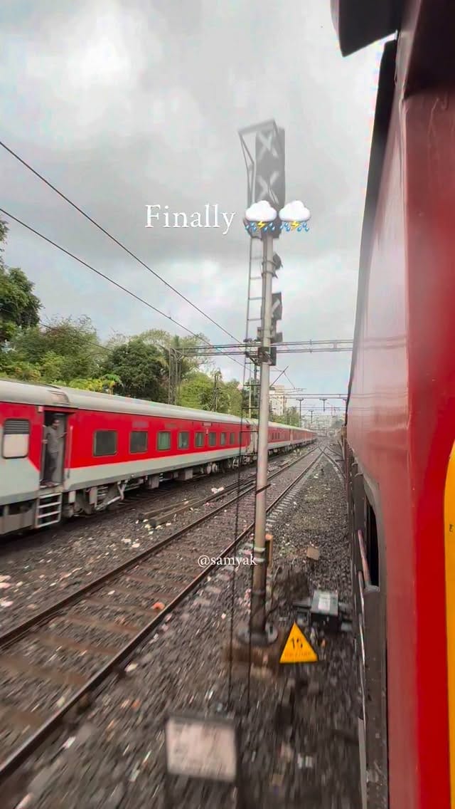 Post 5 by Samyak Admuthe • Just a Railfan🇮🇳 on Instagram (video)