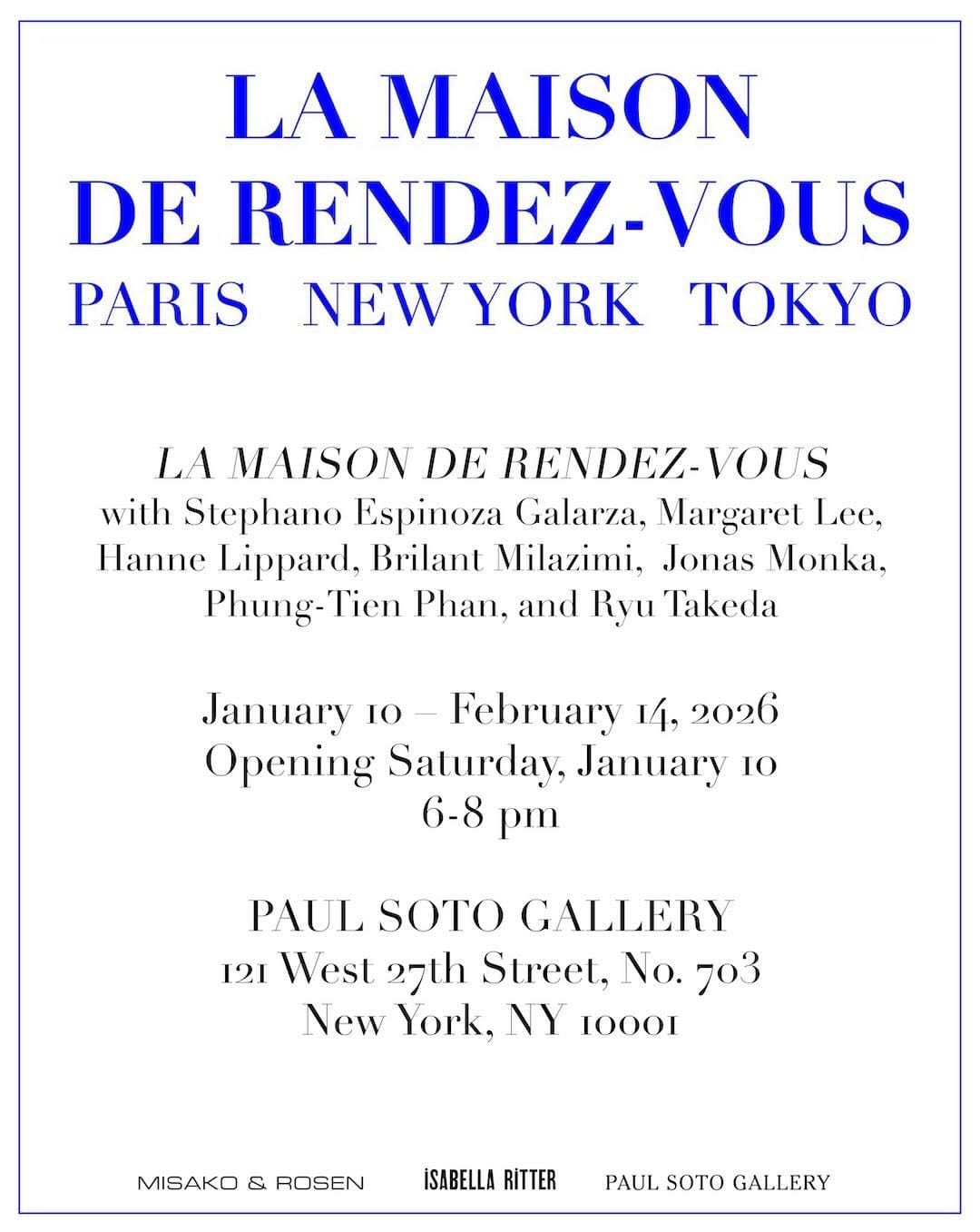 Post 6 by LA MAISON DE RENDEZ-VOUS on Instagram (carousel)