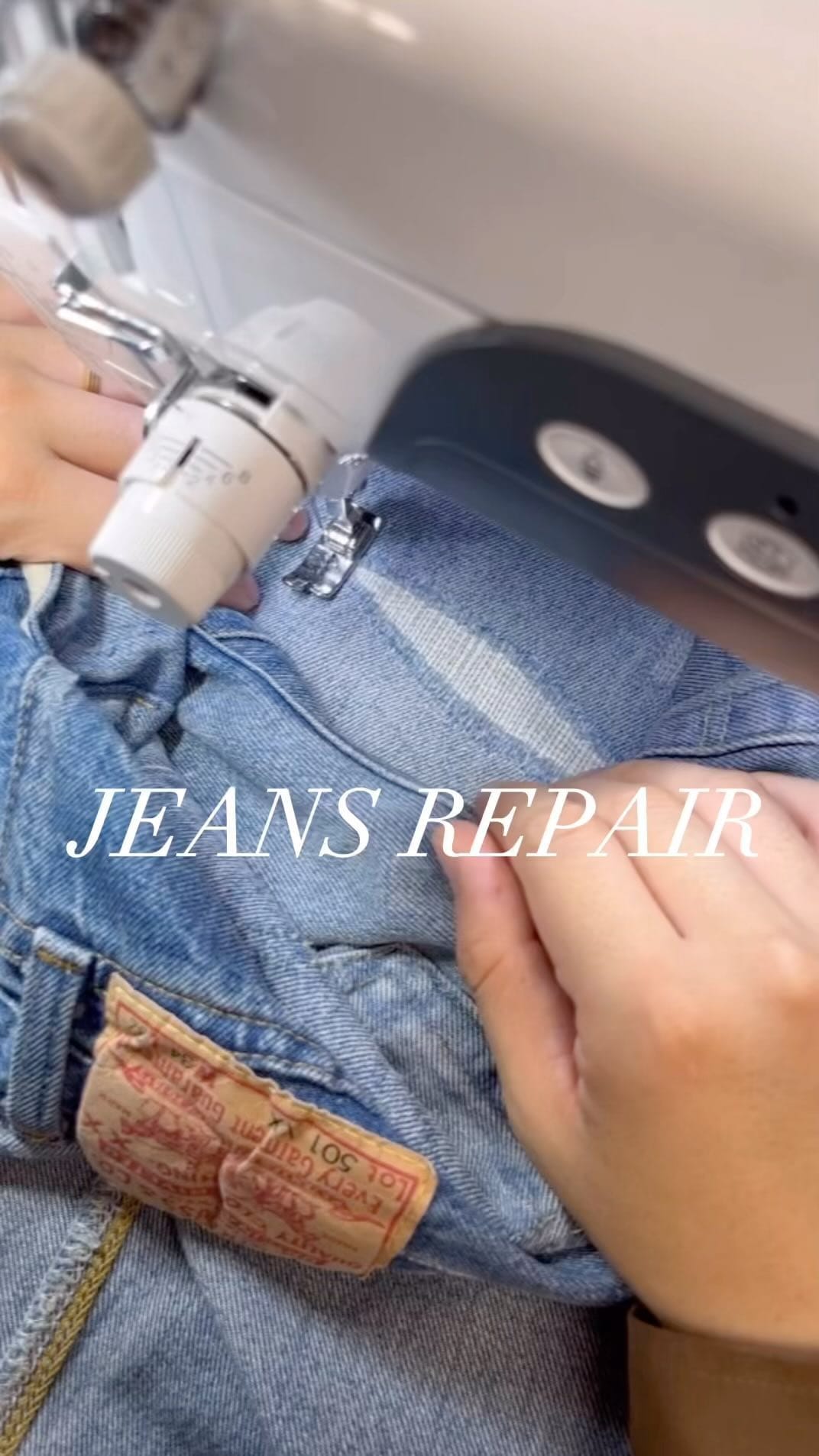 Post 9 by WABI_Jeans Custom & Repair on Instagram (video)