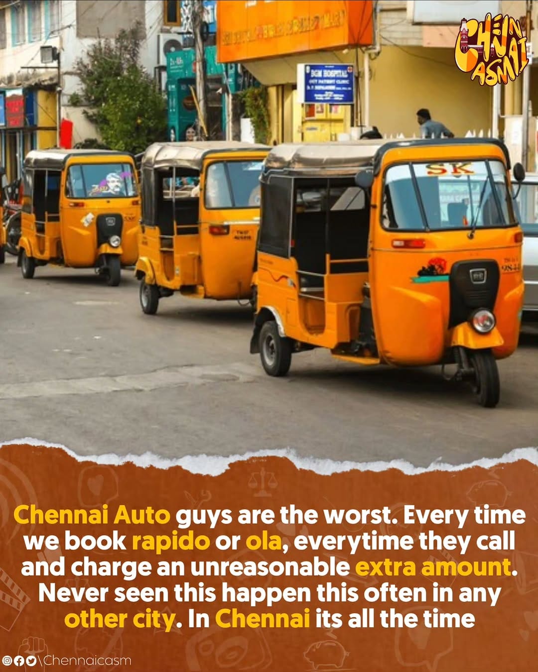 Post 10 by ChennaiCasm on Instagram (image)