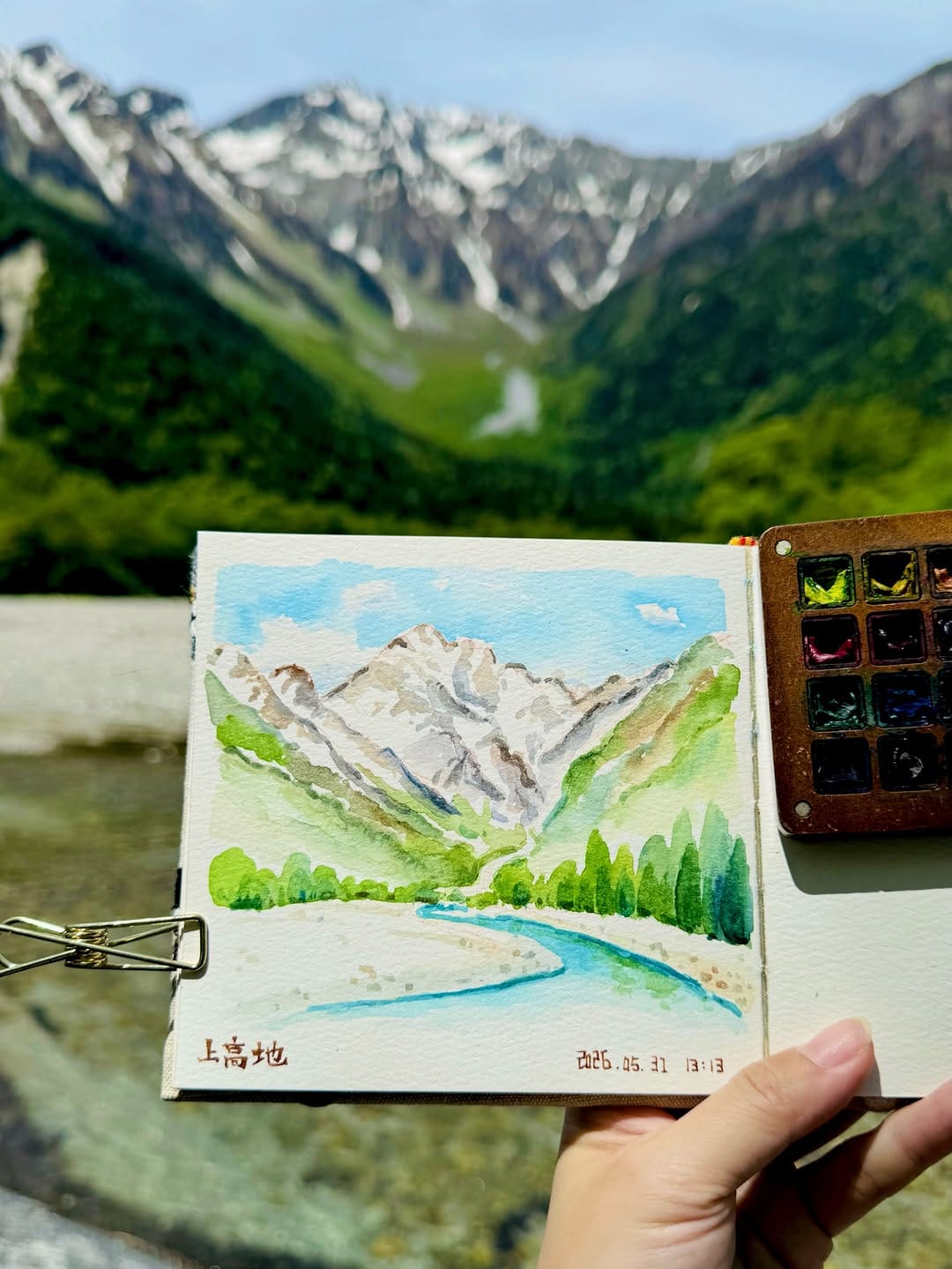 Post 6 by Bingying /旅する水彩絵 on Instagram (carousel)