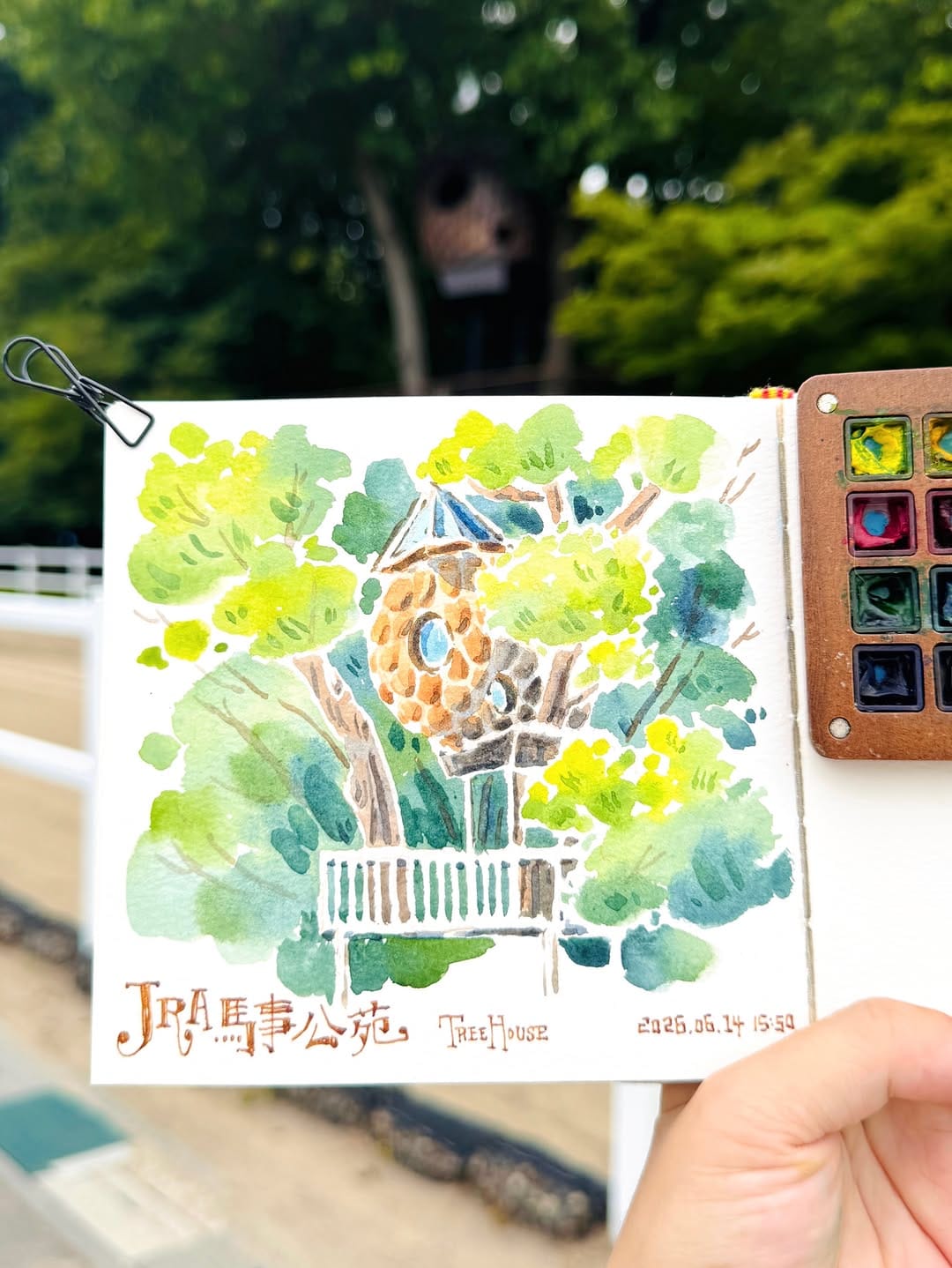 Post 4 by Bingying /旅する水彩絵 on Instagram (carousel)