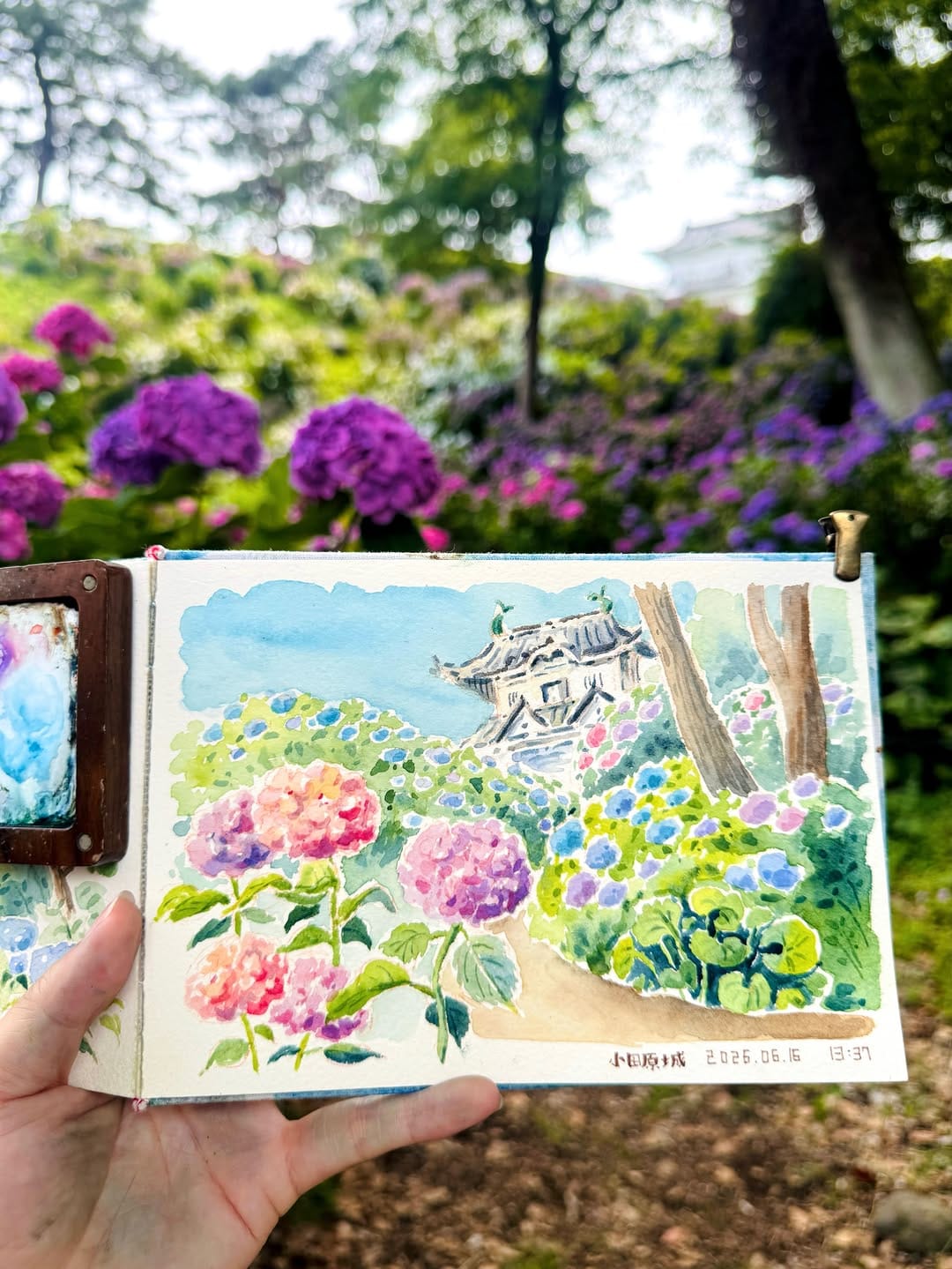 Post 2 by Bingying /旅する水彩絵 on Instagram (carousel)