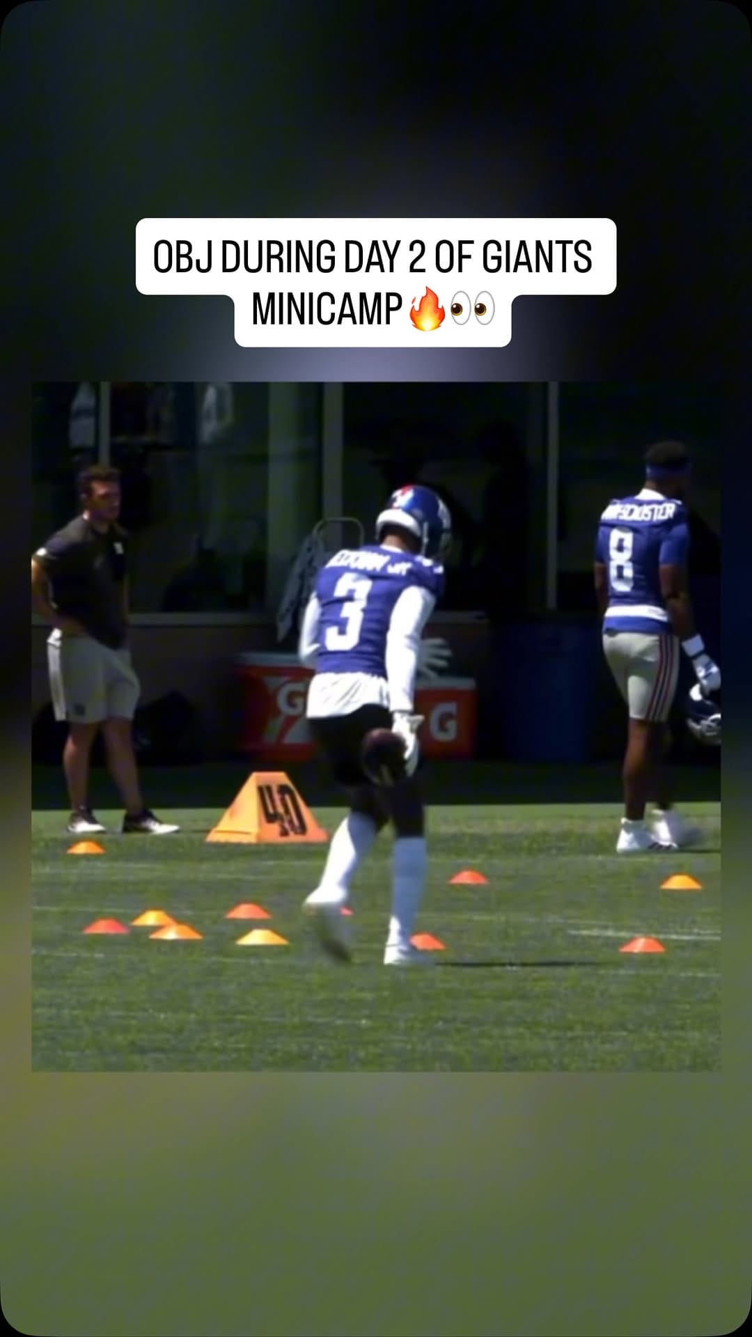 Post 4 by Odell Beckham Jr Fan Page on Instagram (video)