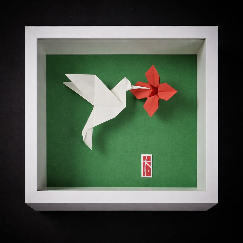Post 6 by Taro Yaguchi, Origami Artist on Instagram (image)