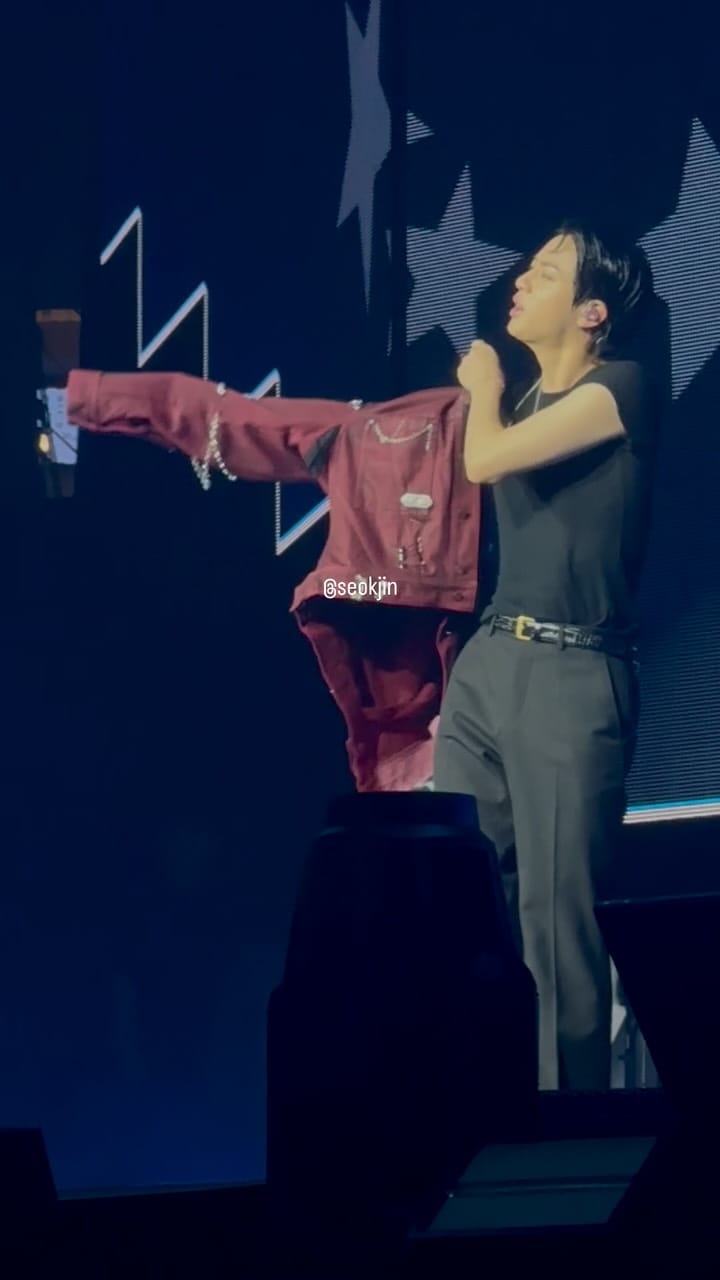 Post 3 by BTS Jin on Instagram (video)